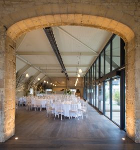 Barn wedding venues have a mix of old buildings and contemporary spaces