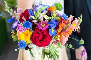 The bride's bouquet
